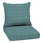 Arden Selections Outdoor Plush Modern Tufted Blowfill Deep Seat Set, 24 X 24, Water Repellent, Fade Resistant, Deep Seat Bottom