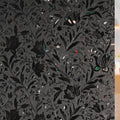 rabbitgoo Total Blackout Window Film Sun Blocking, Black Privacy Window Film Light Blocker, Stained Glass Thermal Cling Heat Con