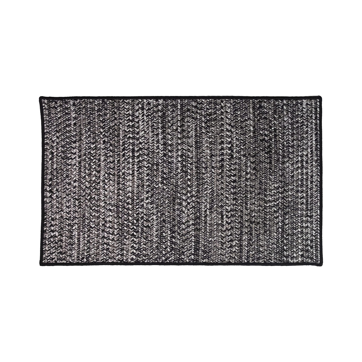 Colonial Mills Crestwood Tweed Doormats - Ash Black 35&quot; X 54&quot;