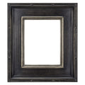 Creative Mark Museum Plein Aire Wooden Art Picture Frame Museum Quality Closed Corner 3.5 Inch Wide Frames - Antique Black w/Sil