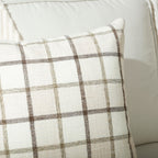 Stellhome Pack Of 2 Fall Lumbar Linen Buffalo Check Throw Pillow Covers Autumn Farmhouse Plaid Cushion Cover Rustic Retro Decor