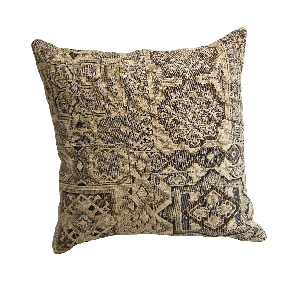 Blazing Needles Jacquard Chenille Throw Pillow, 17&quot;, Persian Mosaic