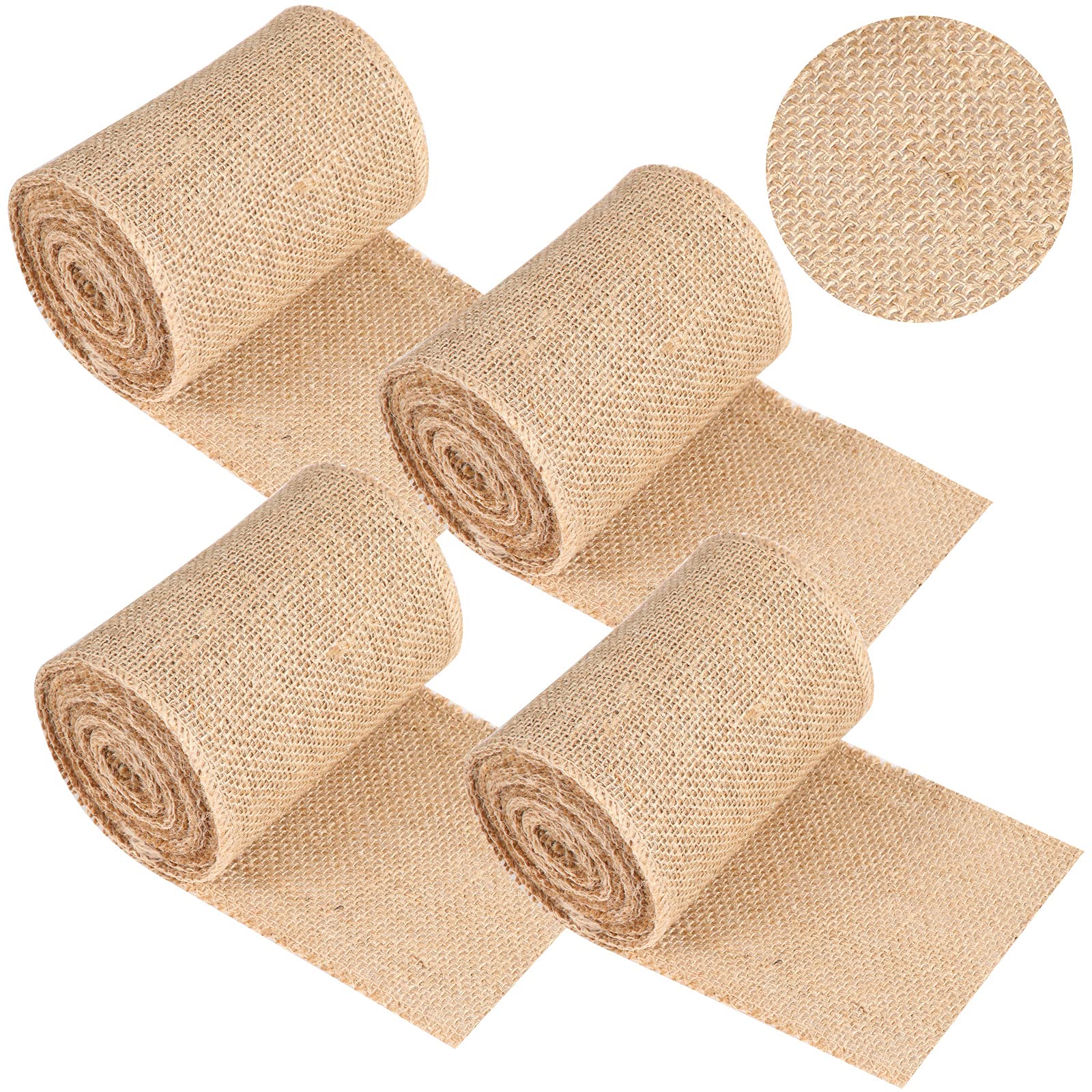 Natural Burlap Tree Wrap Burlap Rolls For Gardening Tree Trunk Wrap Fabric Tree Protector Burlap Wrap Plants Bandage For Keeping