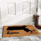 Calloway Mills 105271830 Massachusetts Doormat, 18' X 30', Natural/Black