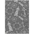 Addison Rugs Harpswell Ahp39 Smoke 10' X 14' Indoor Outdoor Rug, Easy Clean, Machine Washable, Non Shedding, Bedroom, Living Room, Dining Room, Kitchen, Patio Rug
