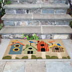 Liora Manne Frontporch Birdhouses Indoor/Outdoor Rug, 2 X 3 Ft