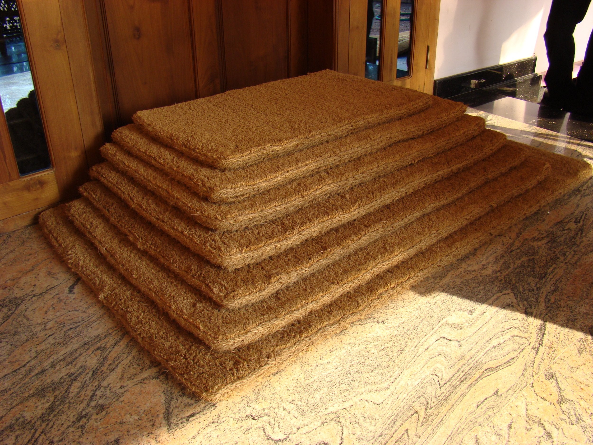 Kempf Doormat Coco Coir 36" X 48" Natural Tan