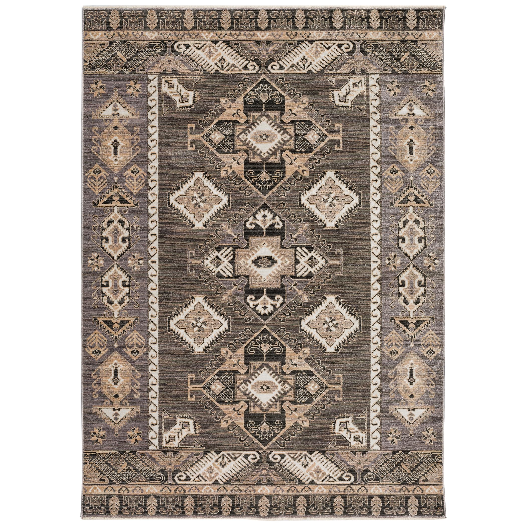 Dalyn Rugs Odessa Od10 Gray 9' X 12'6" Rectangle Soft Area Rug, Easy Clean, Non Shedding, Bedroom, Entry, Living Room, Dining Room, Kitchen Rug