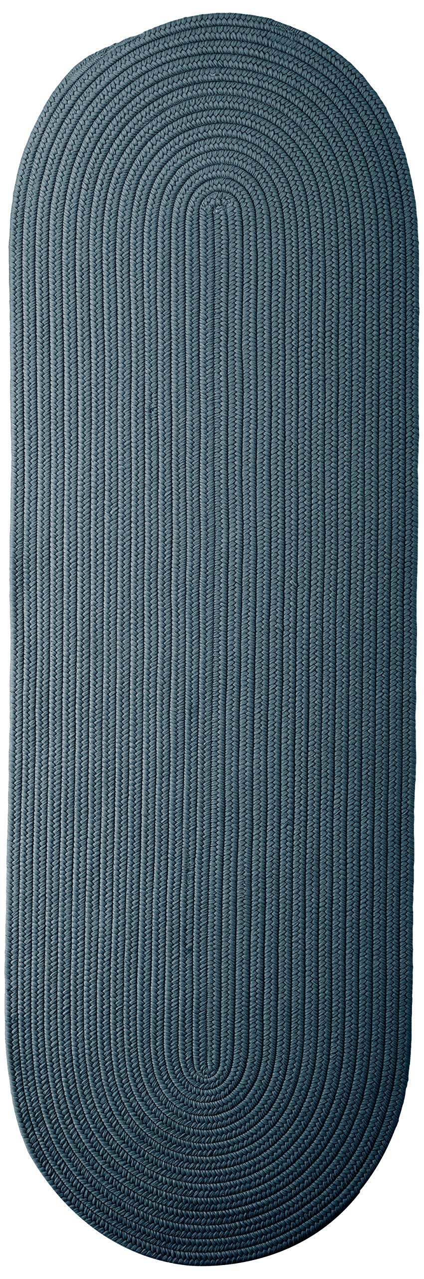 Colonial Mills Boca Raton Runner Rug 2X5 Lake Blue