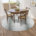 Addison Rugs Safari Asf33 Grey Washable 8' X 8' Indoor Outdoor Round Rug, Easy Clean, Machine Washable, Non Shedding, Bedroom, Entry, Living Room, Dining Room, Kitchen, Patio Rug