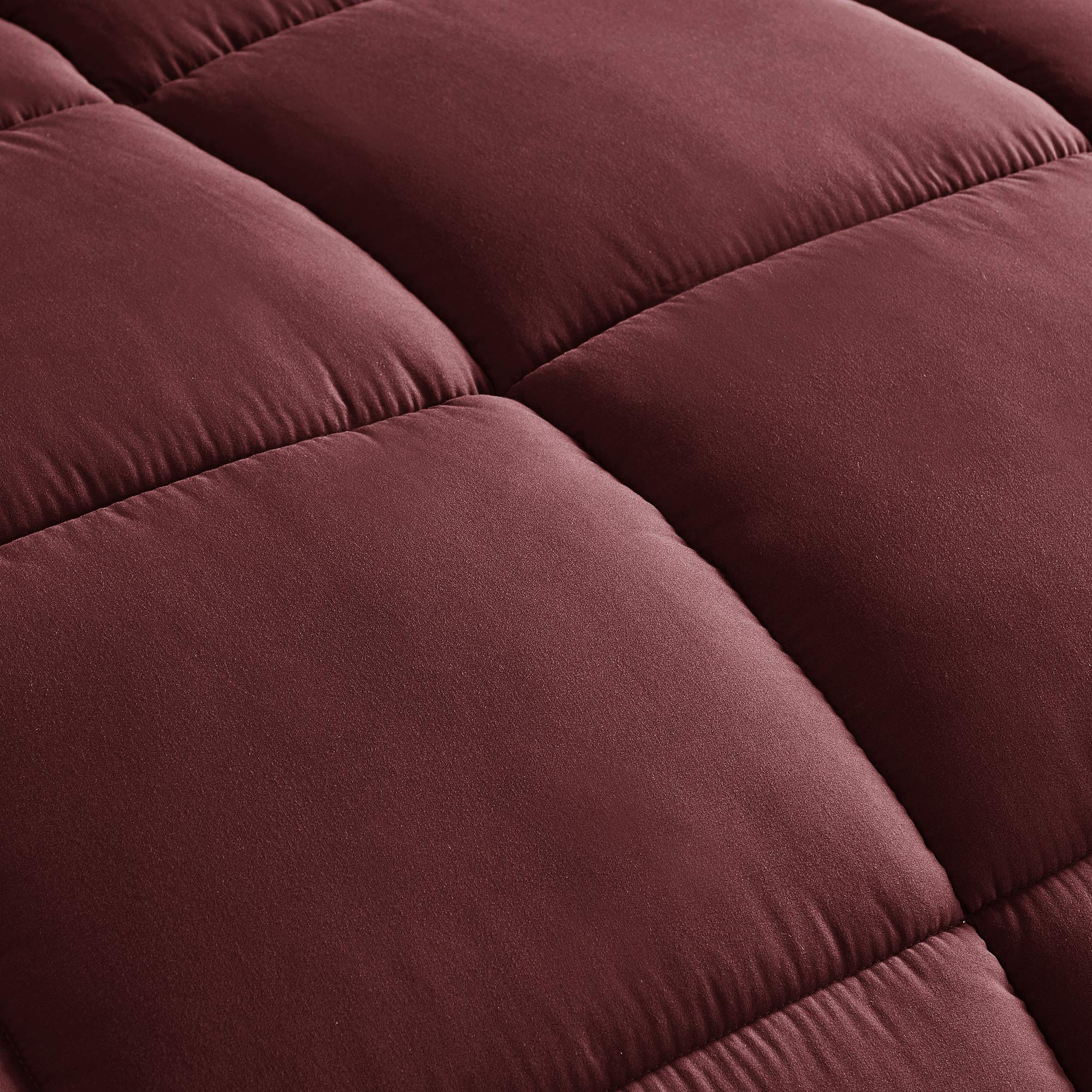 Chezmoi Collection 3-Piece Down Alternative Comforter Set - Lightweight All Seasons Luxurious Brushed Microfiber Comforter (Quee