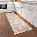 Addison Rugs Eleanor Aer31 Spice 2'3" X 7'6" Indoor Outdoor Hallway Runner Rug, Easy Clean, Machine Washable, Non Shedding, Kitchen Area Carpet For Bathroom, Patio, Laundry And Bedroom Rug