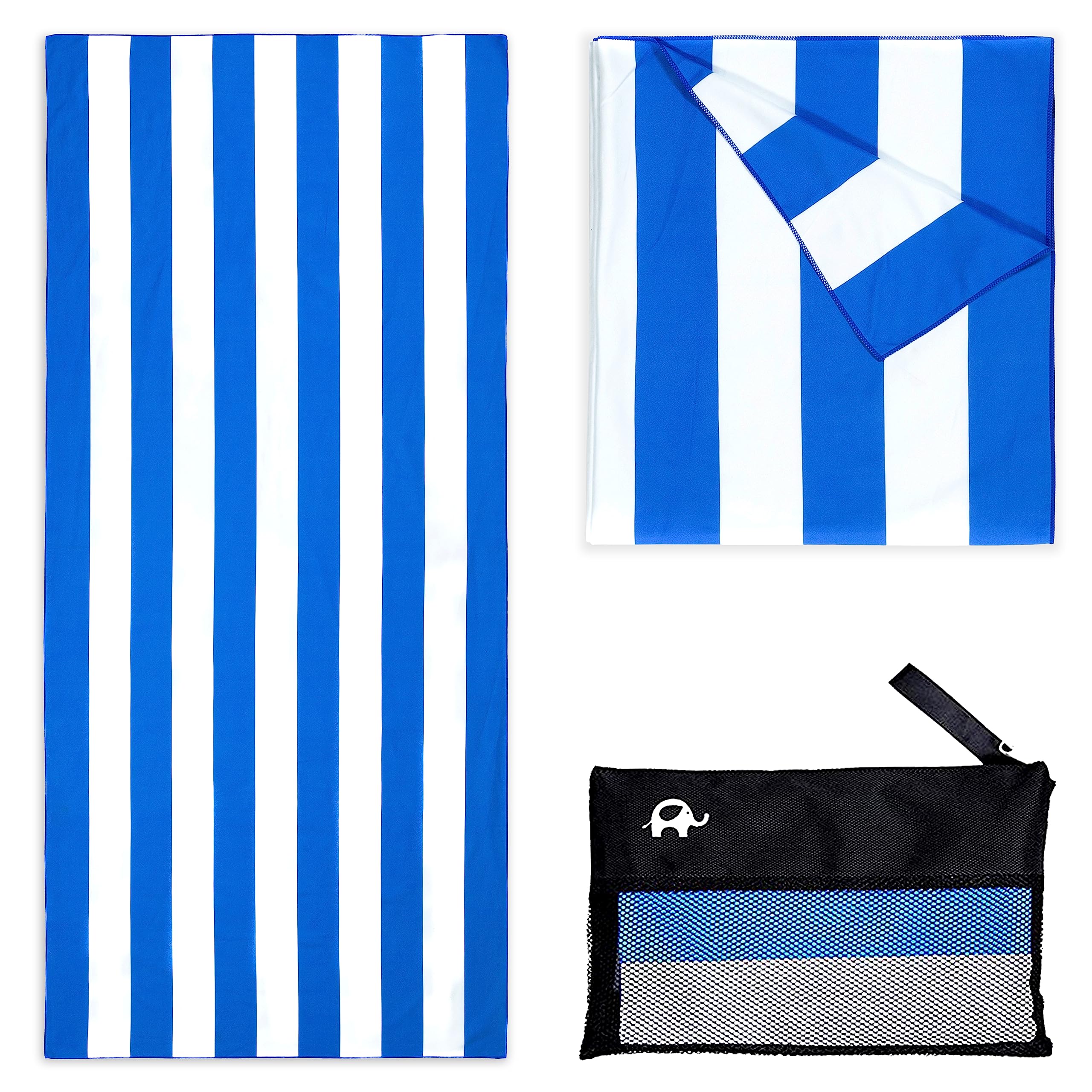 Quick Dry Towel Extra Large 78x35 Inch - Microfiber Beach Towel - Perfect for Beach, Travel, Swimming, Pool, Yoga, Hiking, Campi