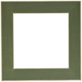 Mill Hill Wooden Frame, 6 by 6-Inch, Olive