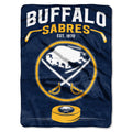The Northwest Company Nhl Buffalo Sabres Raschel Throw Blanket, 60' X 80', Inspired