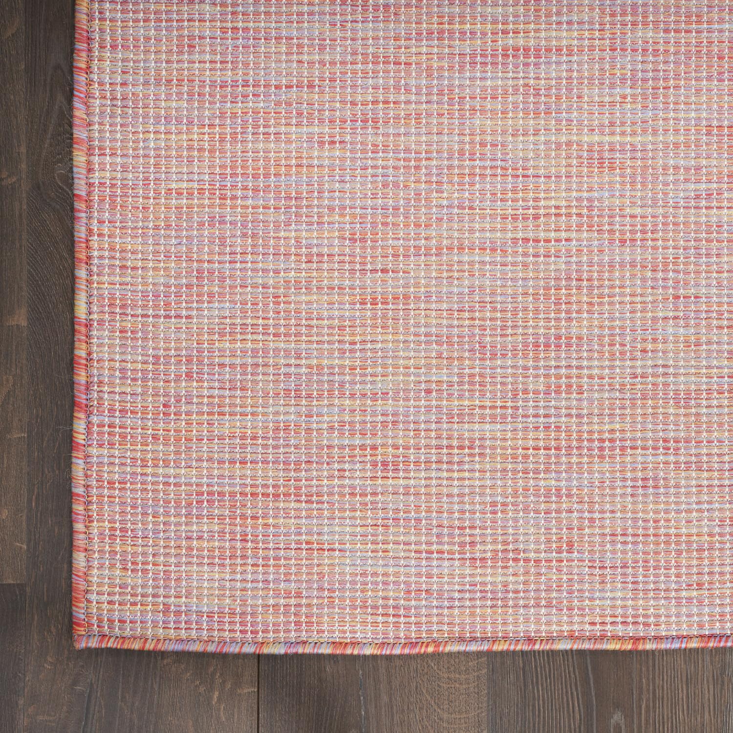 Nourison Positano Indoor/Outdoor Rainbow 4' X 6' Area Rug, Easy Cleaning, Non Shedding, Bed Room, Living Room, Dining Room, Backyard, Deck, Patio (4X6)