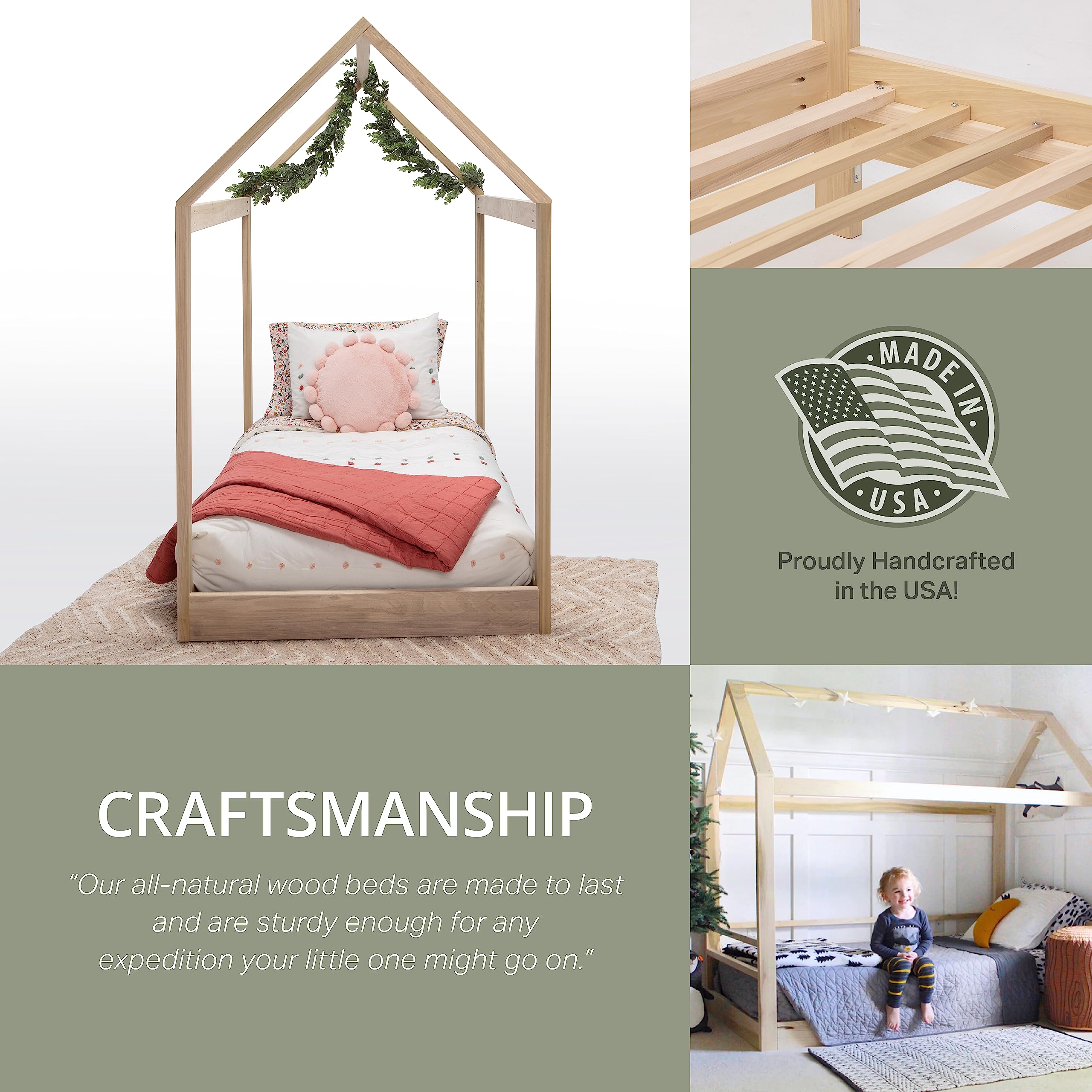 American Furniture Classics Model Twin S Twin Size House Bed