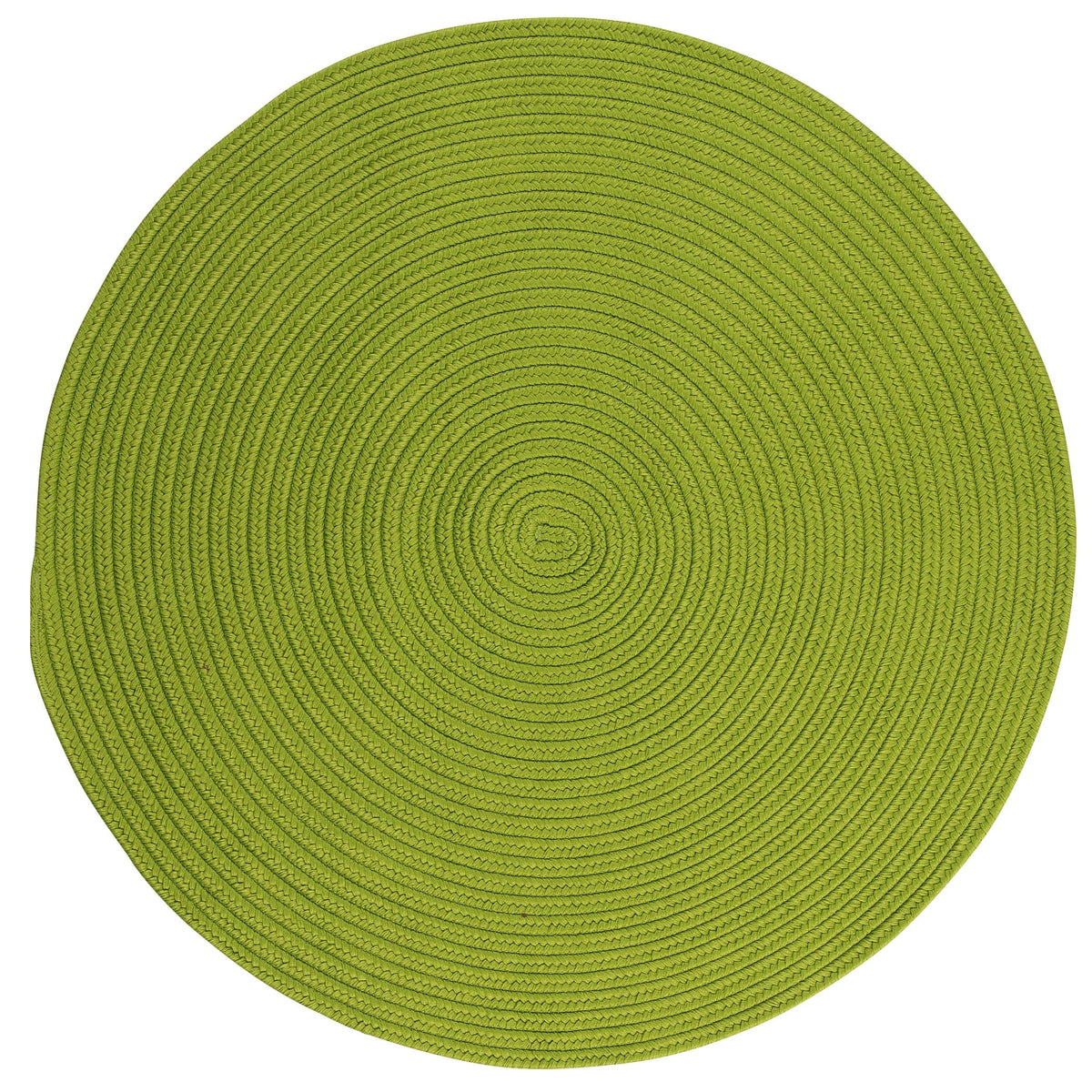 Colonial Mills Boca Raton Round Indoor/Oudoor Area Rug 11X11 - Bright Green