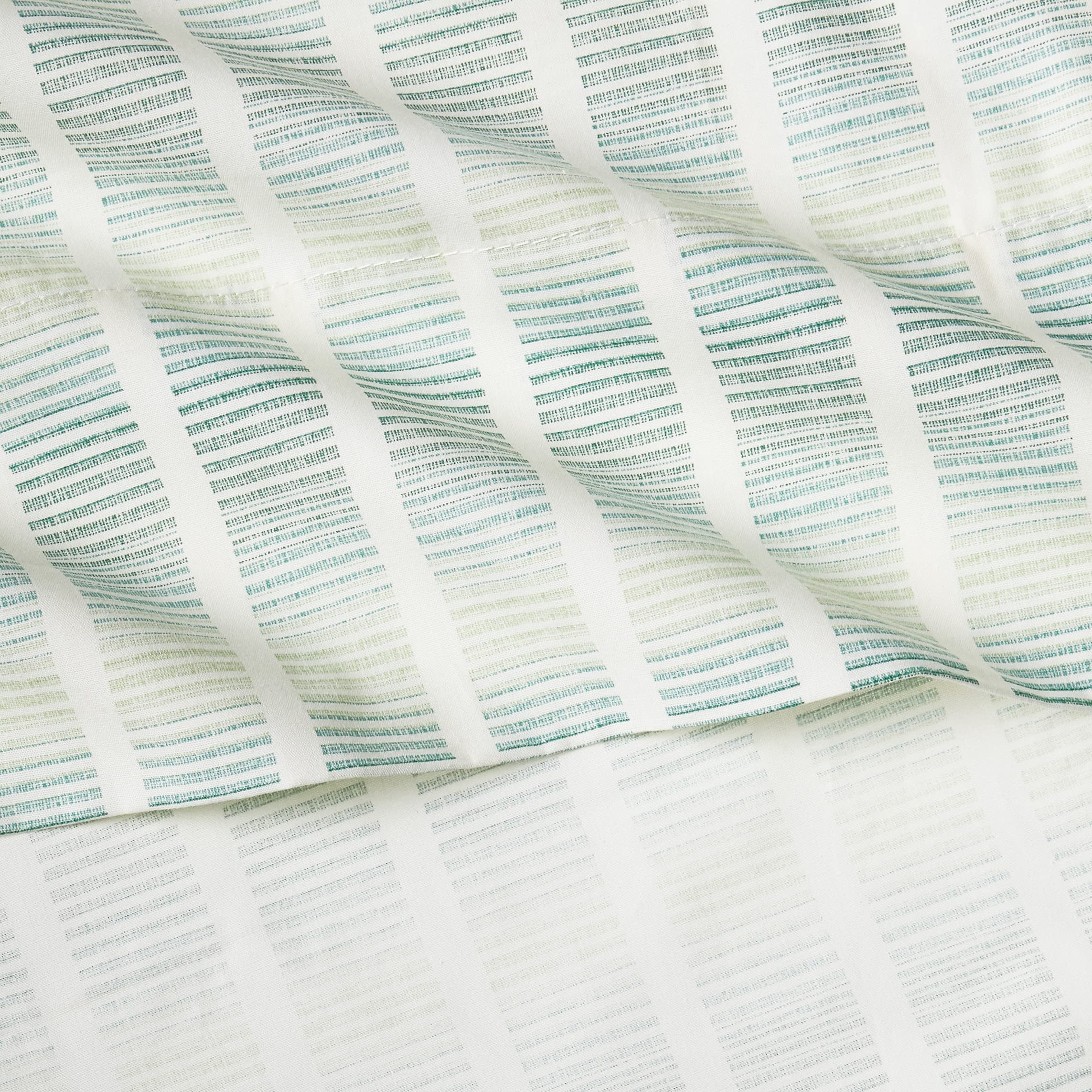 Tommy Bahama - King Sheets, Cotton Percale Bedding Set, Crisp & Cool, Stylish Home Decor (Off The Grid Green, King)