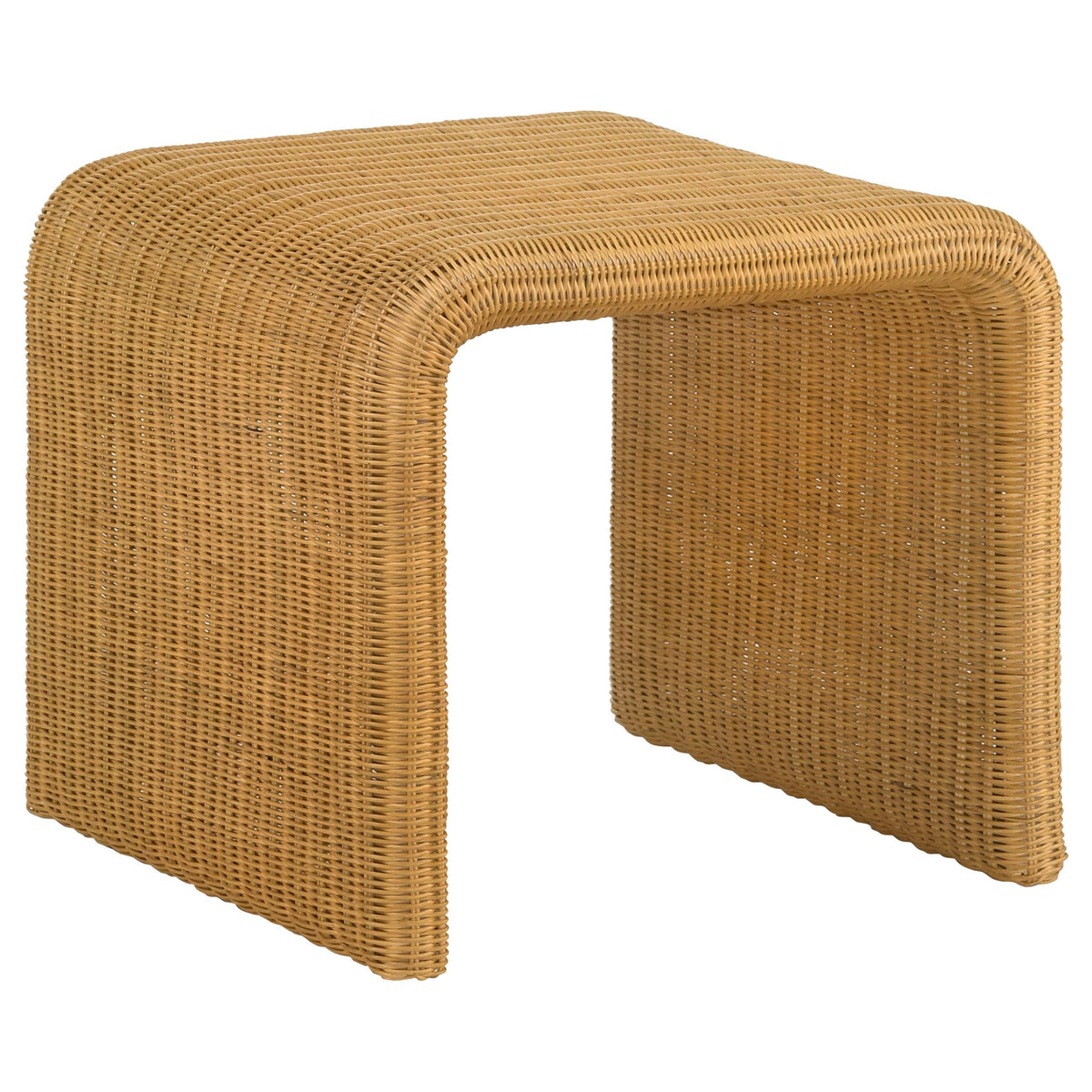 Coaster Home Furnishings Juanita Square Rattan End Table Natural