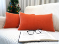 Mosey Rectangle Cushion Covers 12X18 | Set Of 2 | 100% Cotton | Lumbar Cushion Covers | Retangular Cushion Covers 12 Inch X 18 I