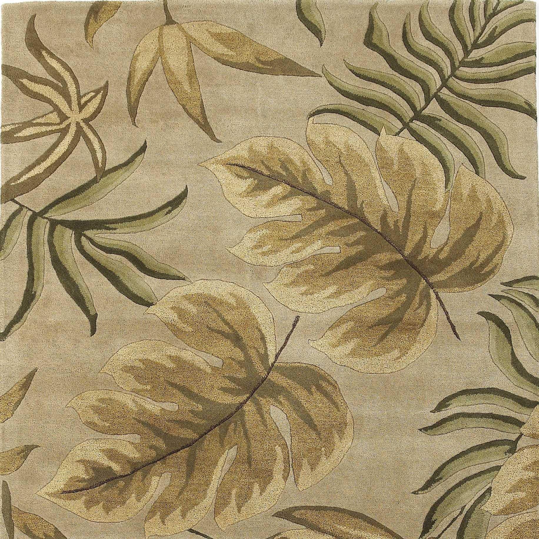 HomeRoots Decor 30' X 50' Wool Sand Area Rug