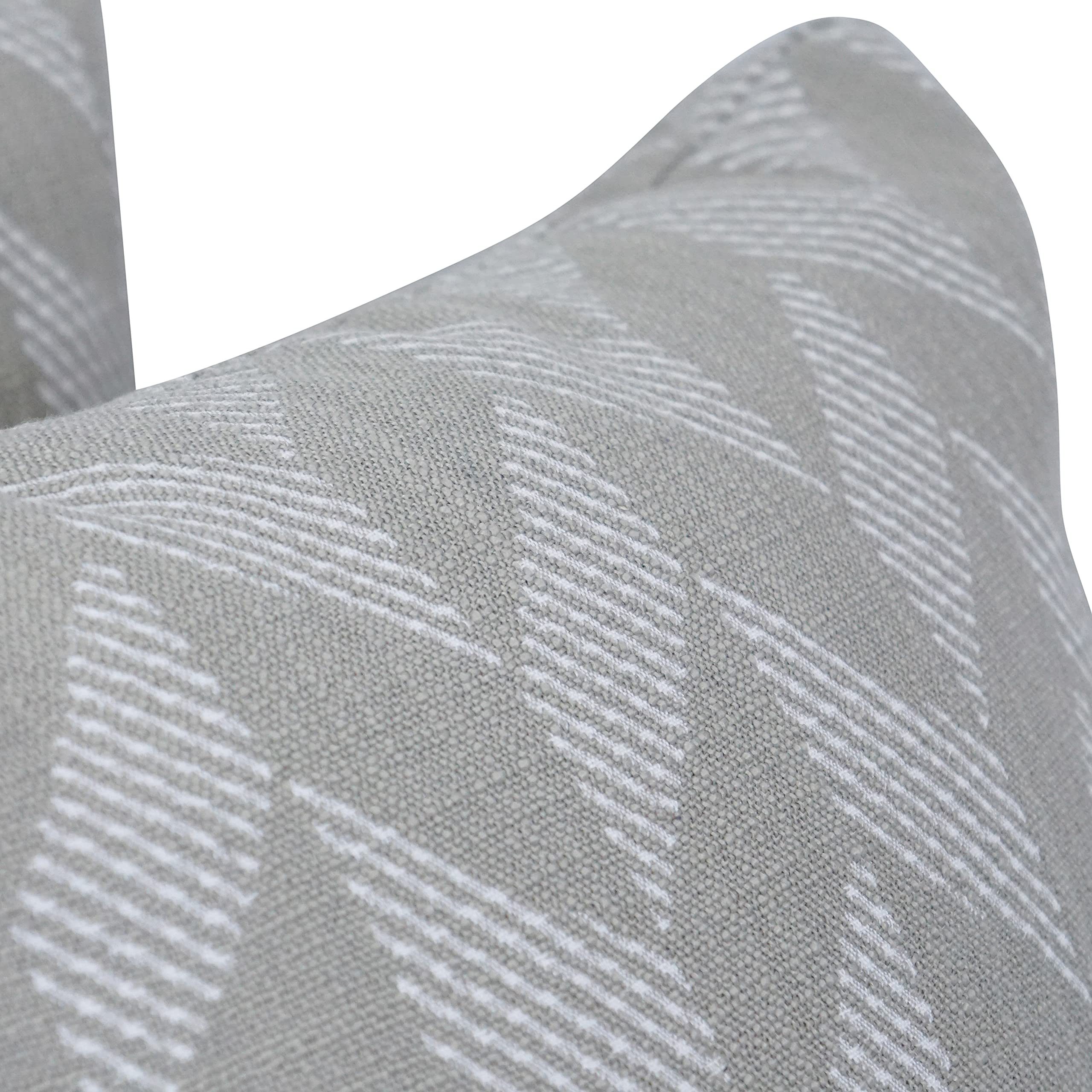 Blazing Needles Square Polyester Jacquard Throw Pillows, 17&quot;, Gannawls Khaki 4 Count