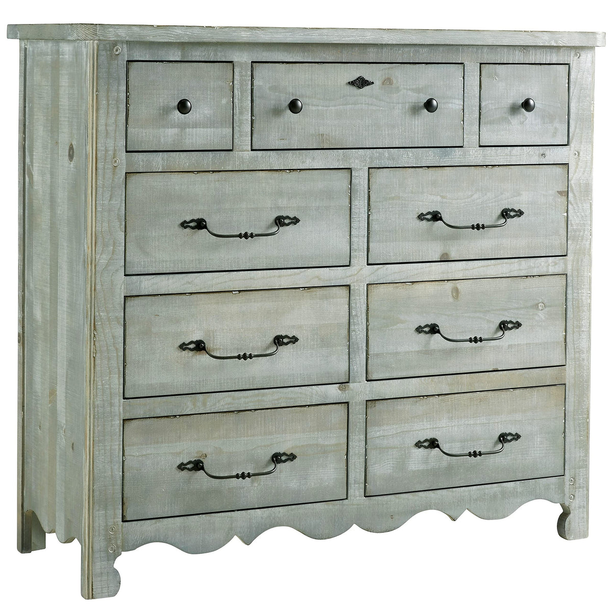 Progressive Furniture Chatsworth Drawer Dresser, Mint