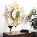 Safavieh Home Collection Charlton Gold Foil Mirror