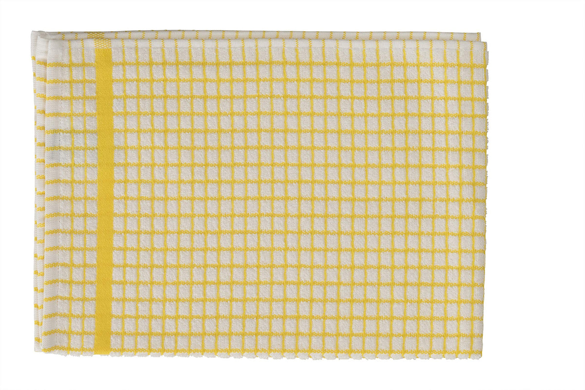 Samuel Lamont Poli Dri Tea Towels  Set of 3 100% Cotton 27.5 x 19 Inch (Gold)
