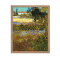 Poster Master Vintage Van Gogh Poster - Retro Impressionism Print - Gift for Artist, Painter - Flowering Garden in Arles, Abstra