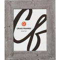 Craig Frames American Barn, 16x34 Picture Frame, Faux Barnwood, Light Grey Oak