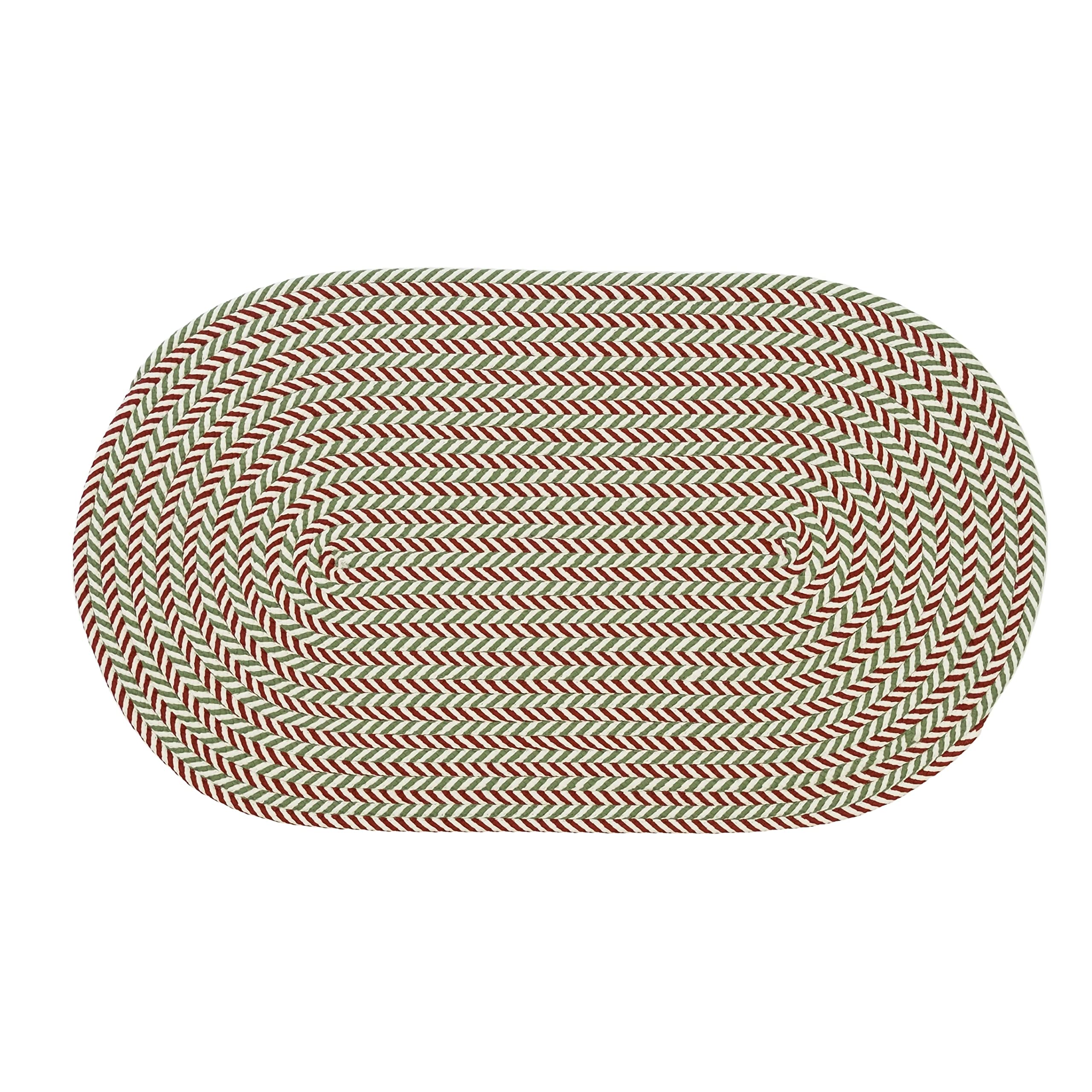 Claus Reversible Woven Holiday Rug - Holiday Multi 42" X 66"