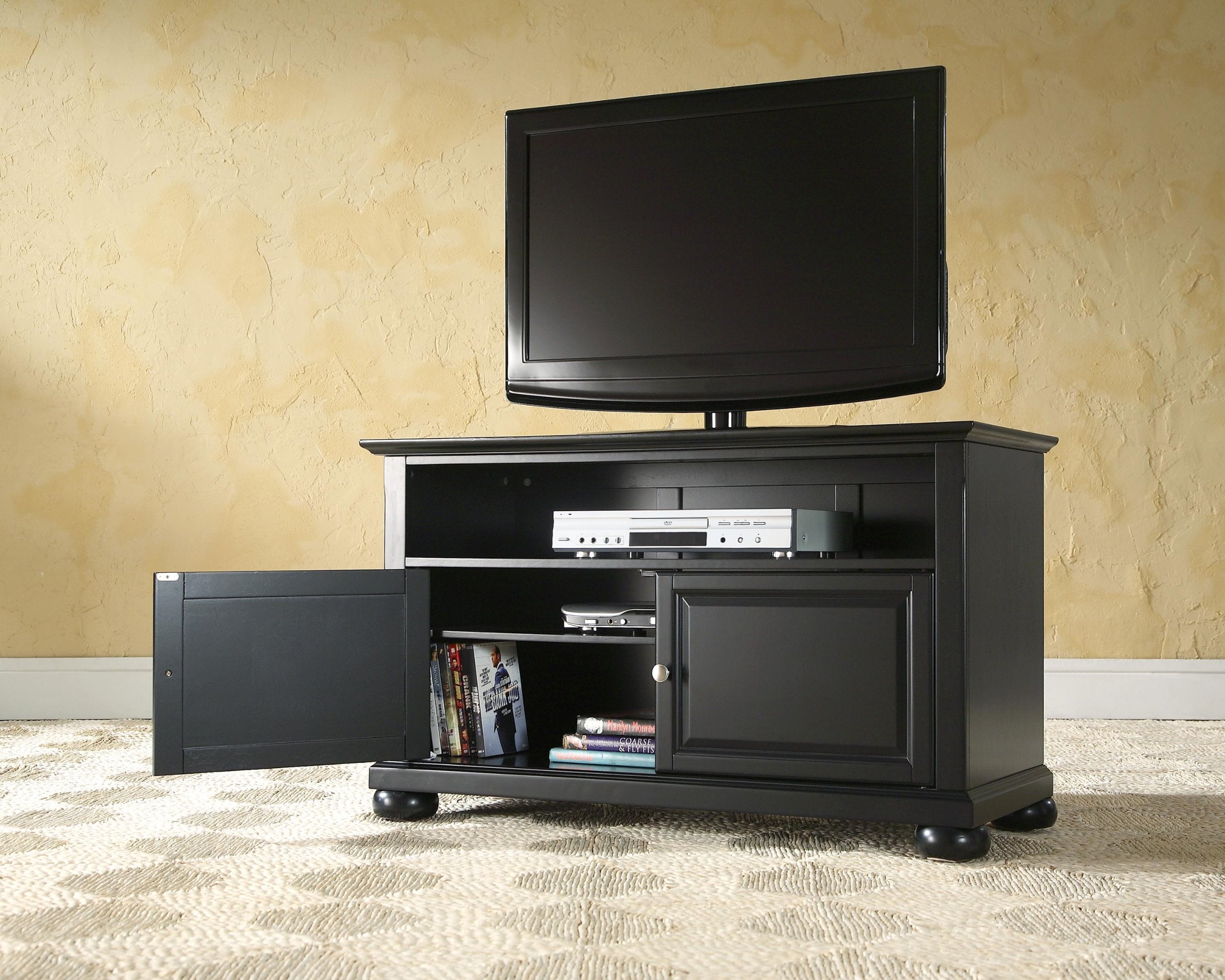 Crosley Furniture Alexandria 42-Inch Tv Stand - Black