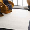 SAFAVIEH Natura Collection Accent Rug - 4 x 6, Ivory, Handmade Solid Wool, Ideal for High Traffic Areas in Entryway, Living Ro