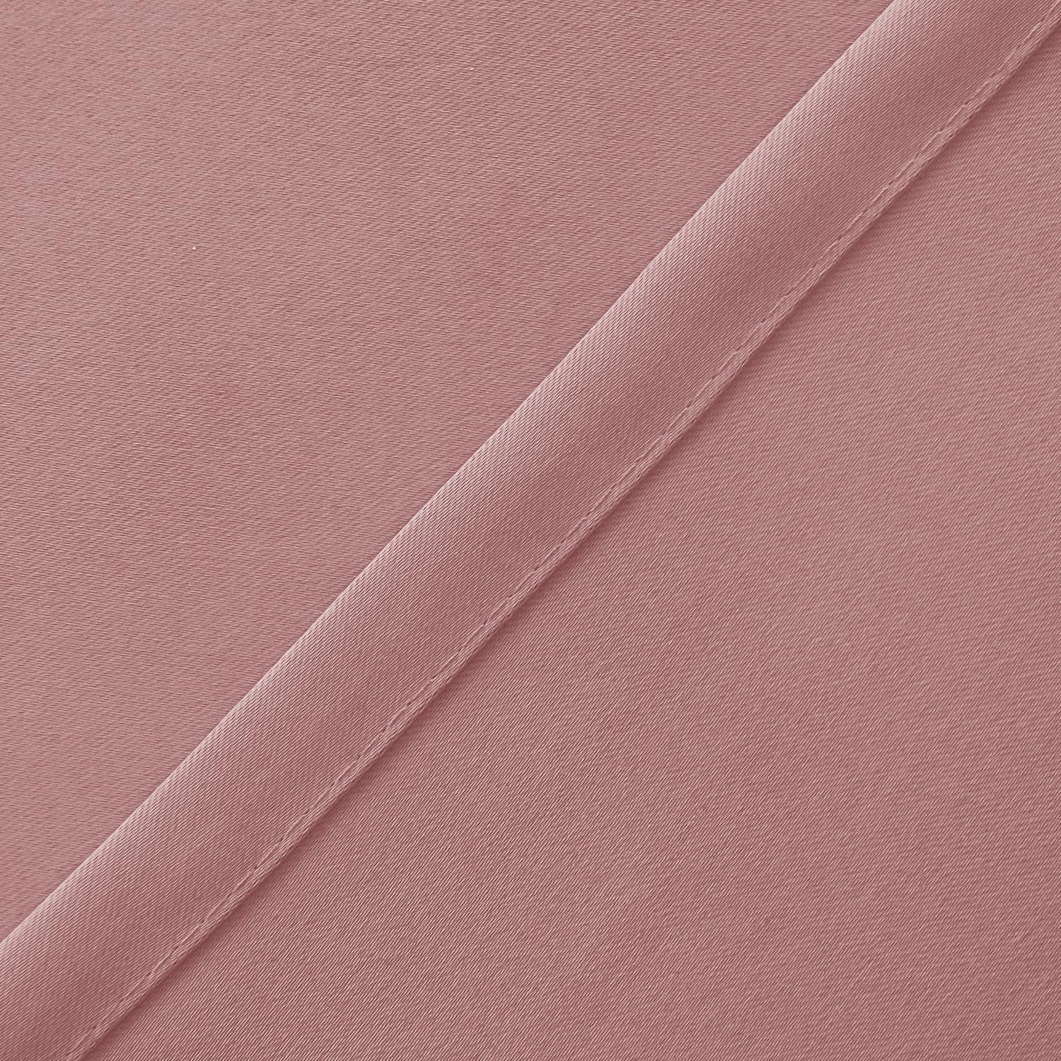 Hiasan Valance Curtains For Kitchen Blackout Thermal Insulated Solid Window Curtain Valance, Dusty Rose, 42 X 18 Inches, 1 Panel