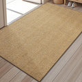 LUMI Handwoven Sisal Door Mat, Non-Slip Durable Entryway Mat, Welcome Front Doormat, Solid Floor Mats for Entrance, 32x48, Herri