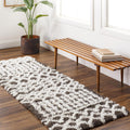 Livabliss Hapsburg Moroccan Shag Runner Area Rug, 27 x 73 , Dark Brown