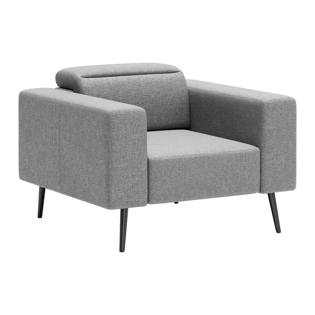 Zuo Milan Armchair Dark Gray
