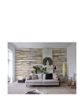 Komar 8-920 8-920 Whitewashed Wood Wall Mural