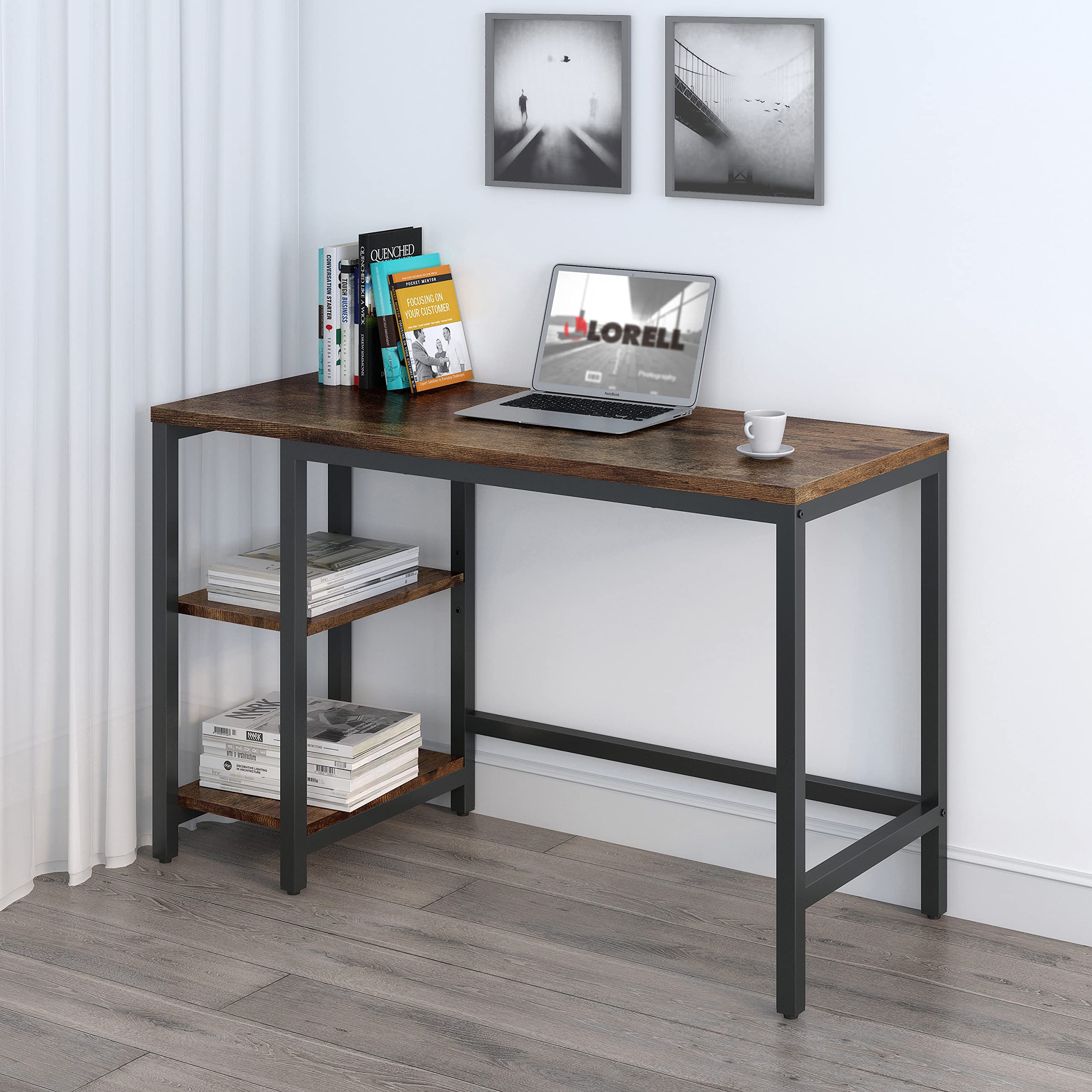 Lorell LYS SOHO Metal Frame Desk