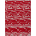 Addison Rugs Harpswell Ahp37 Ruby 3' X 5' Indoor Outdoor Area Rug, Easy Clean, Machine Washable, Non Shedding, Bedroom, Living Room, Dining Room, Kitchen, Patio Rug