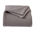 100% Cotton Waffle Weave Bed Blanket | Soft, Breathable, and Lightweight Blanket for All-Season | Perfect for Layering | Brielle