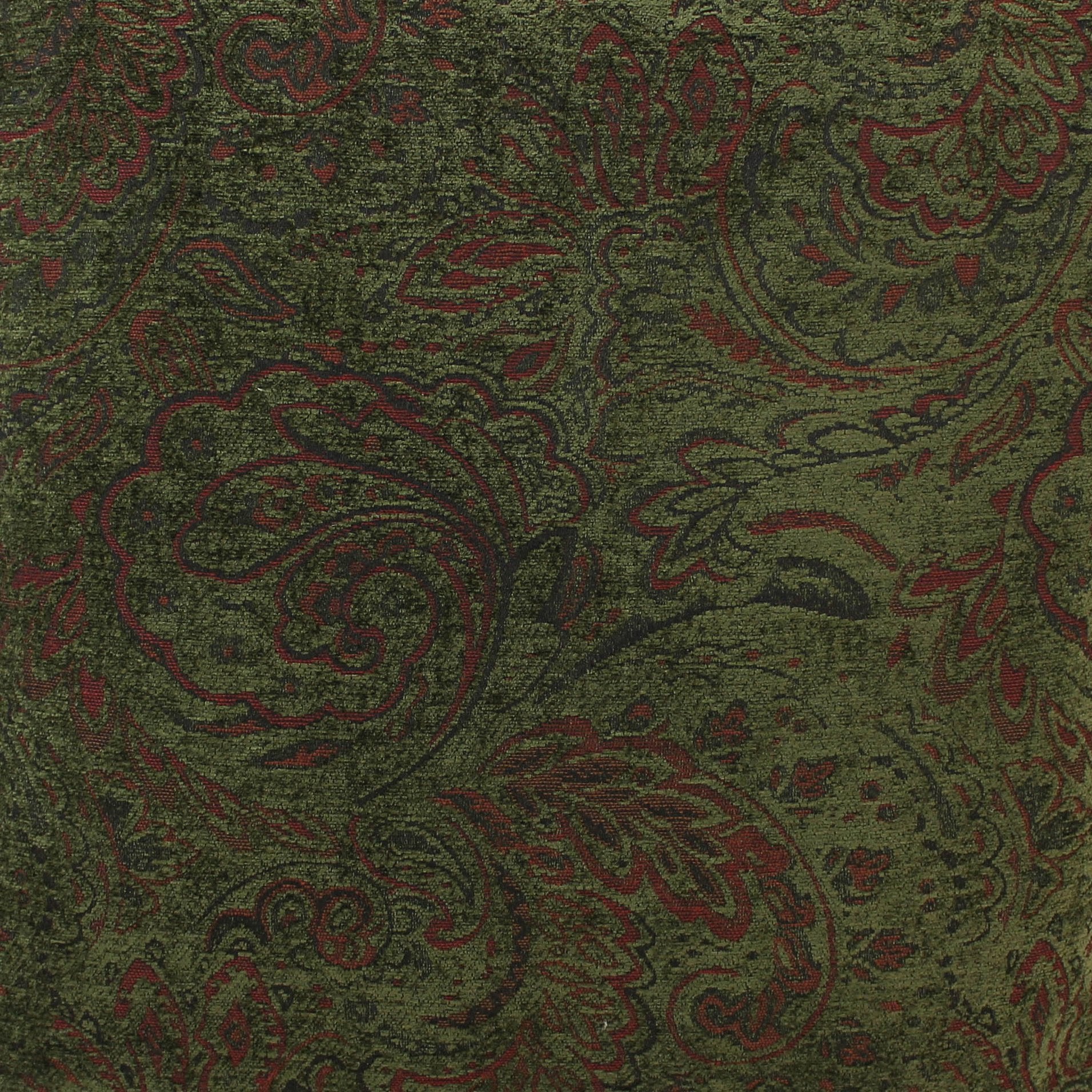 Blazing Needles Corded Jacquard Chenille Floor Pillows (Set of 2), 25&quot;, Floral Tan