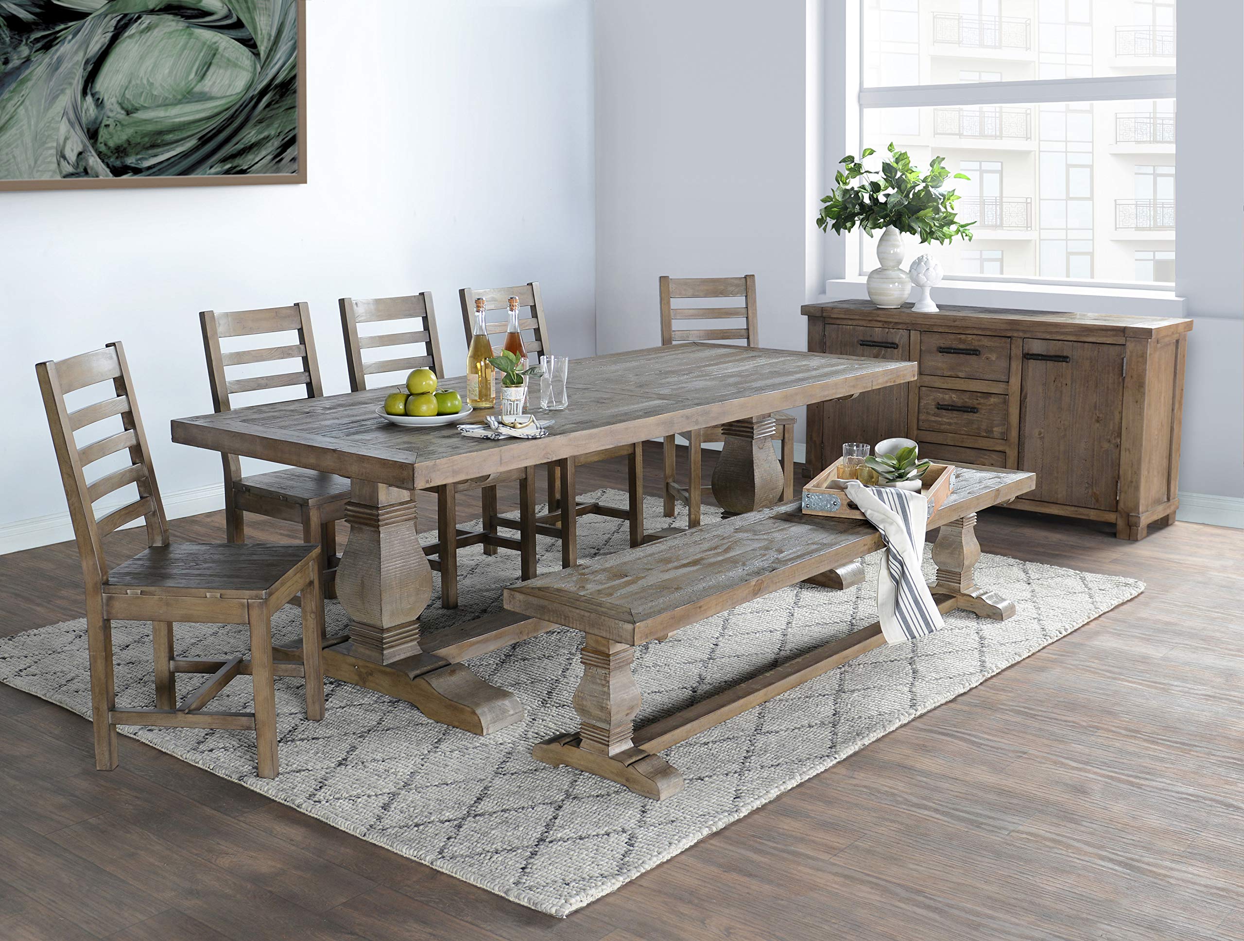 Kosas Home Quincy Dining Tables, Desert Gray