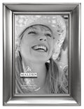 Malden International Designs Concourse Pewter Metal Picture Frame, 3.5x5, Silver - 192-35