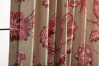 Maison D' Hermine Curtains 100% Cotton Single Panel Curtain 50 Inch X 84 Inch Easy Hanging With A Rod Pocket & Loop For Bathroom