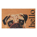 Calloway Mills 109661729 Fawn Pug Doormat 17' X 29'