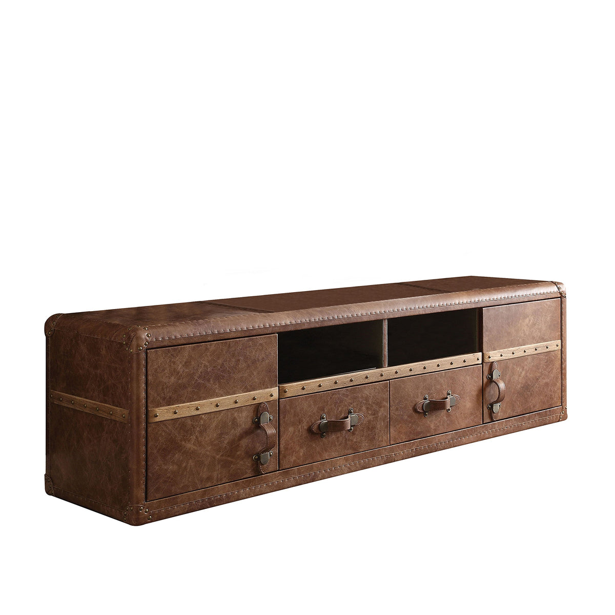 Acme Aberdeen 60&quot; TV Stand in Retro Brown