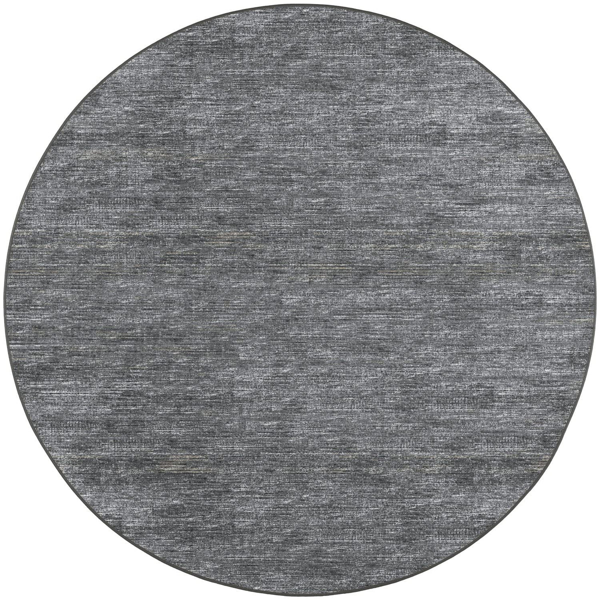 Ciara Cr1 Grey Transitional Rug Round 8' X 8'